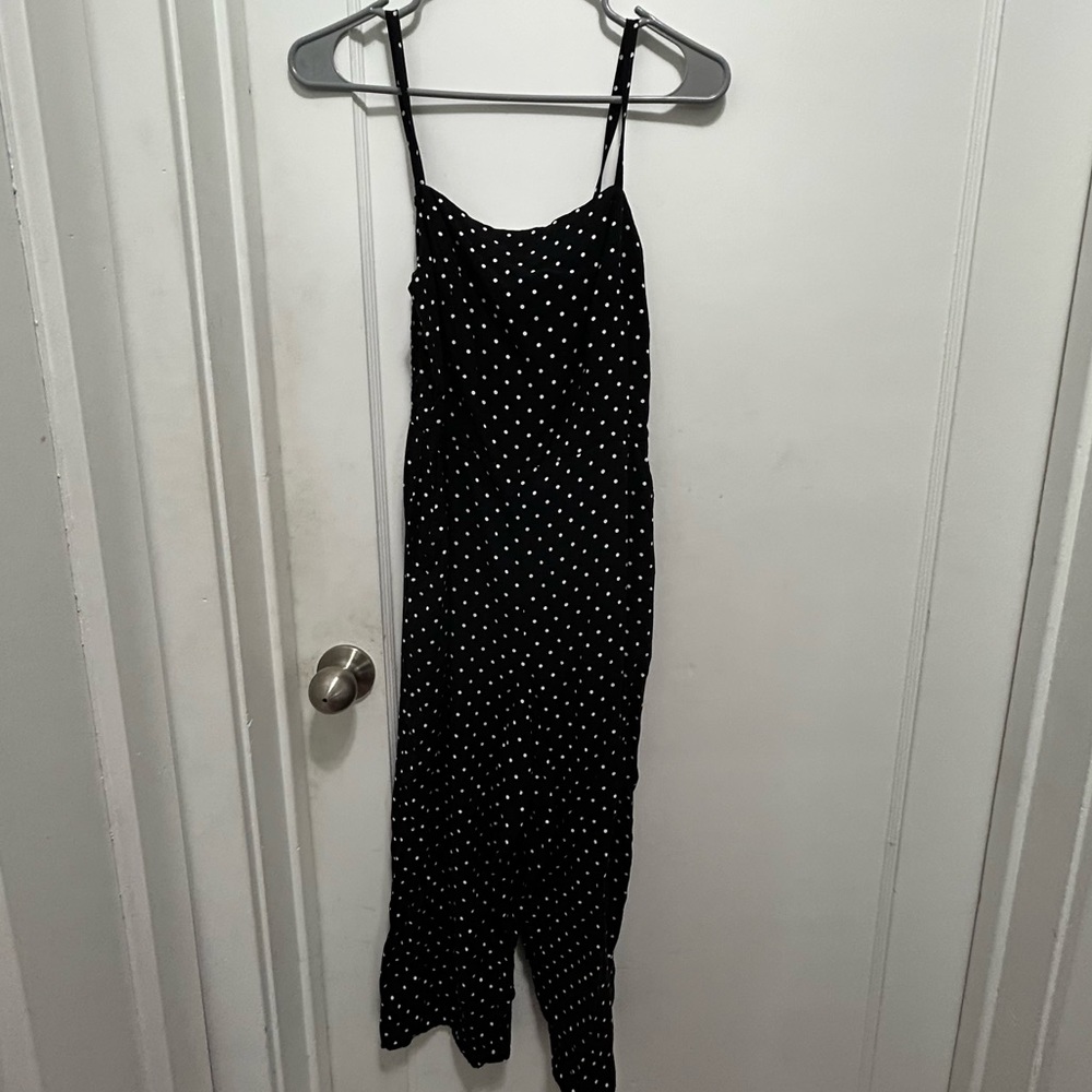 Old Navy Spaghetti Strap Polka Dot Jumpsuit